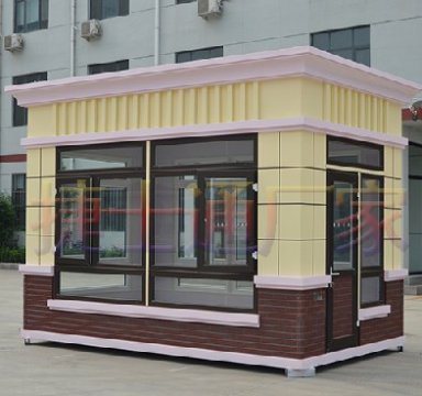 保安崗亭，氟碳漆崗亭，產品圖片展示！
